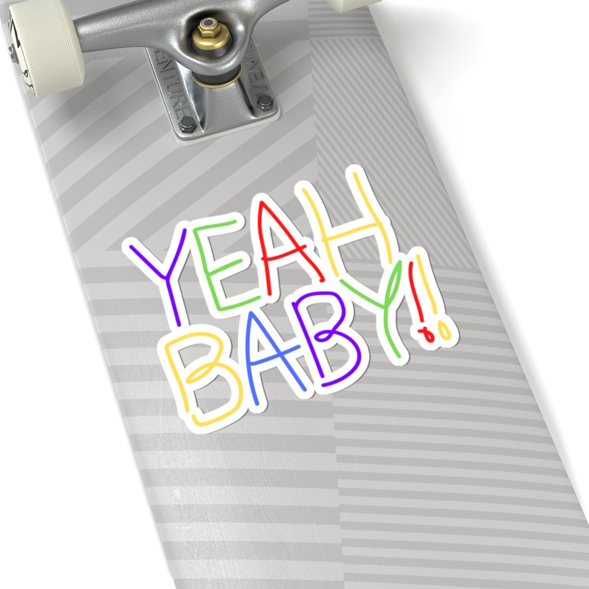 TMFS "Yeah Baby!!"  Sticker - Fun Laptop & Decor Decals