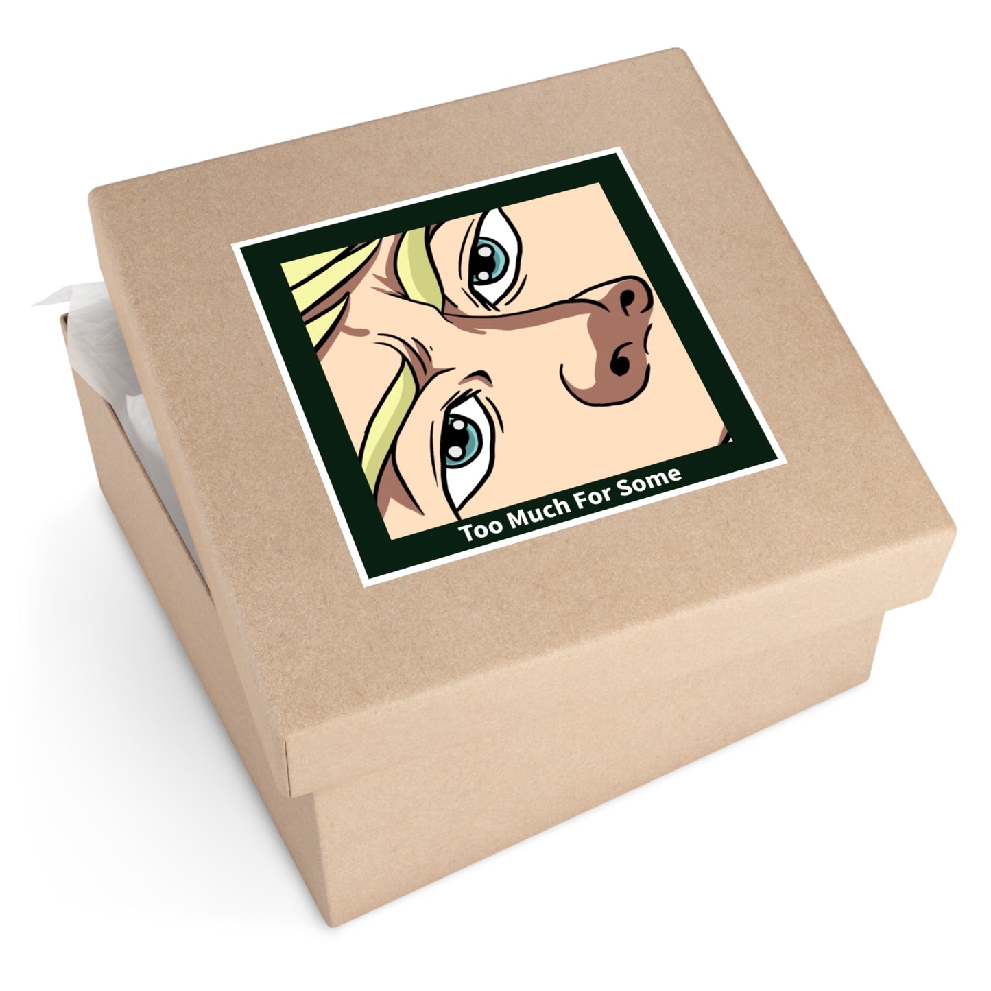 "the eyes" sticker