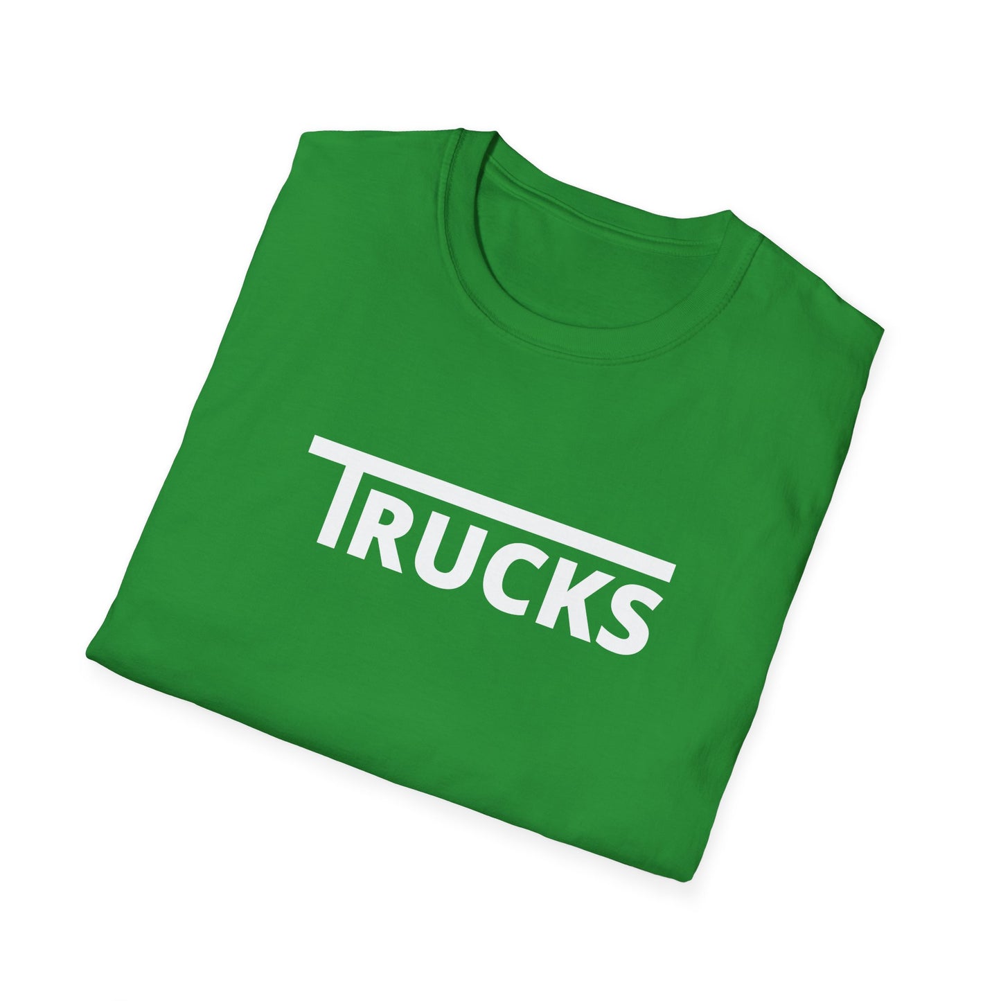 Trucks t shirt white print