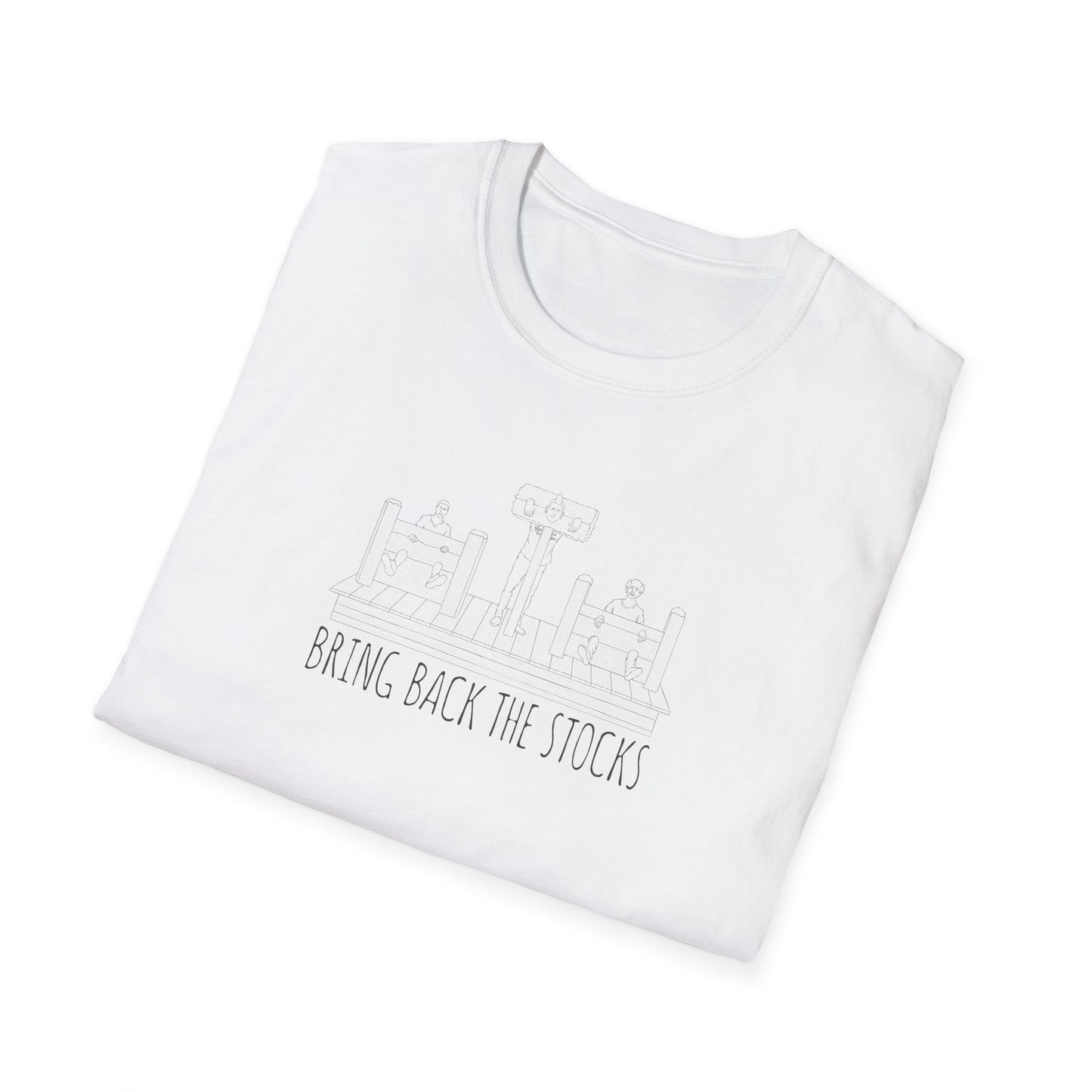 bring back the stocks t shirt