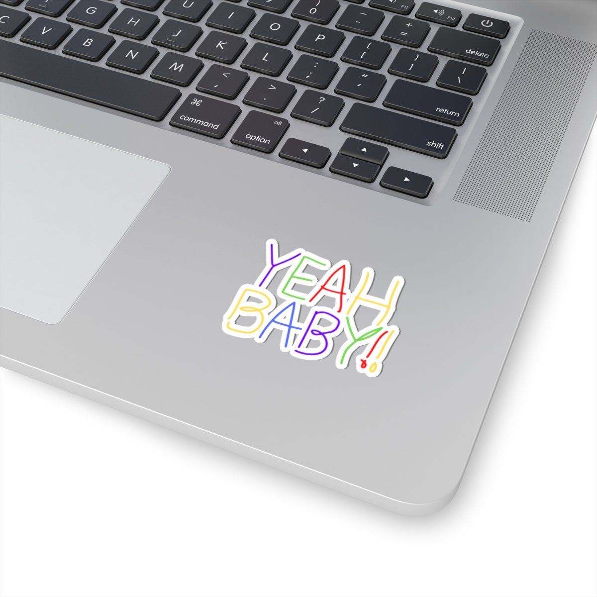 TMFS "Yeah Baby!!"  Sticker - Fun Laptop & Decor Decals
