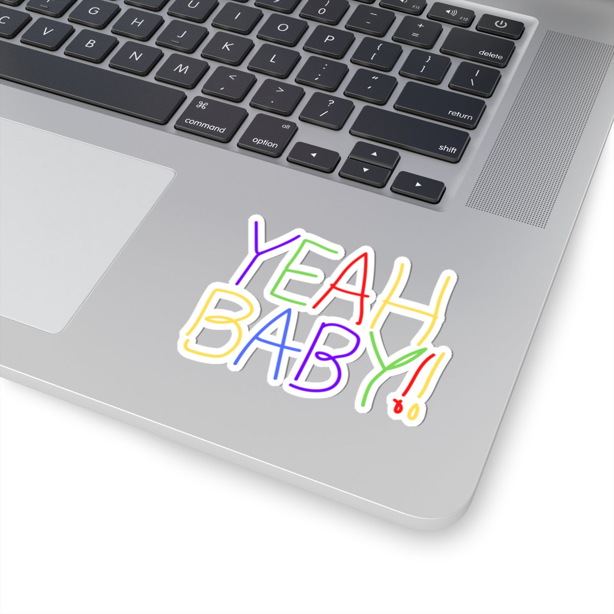 TMFS "Yeah Baby!!"  Sticker - Fun Laptop & Decor Decals